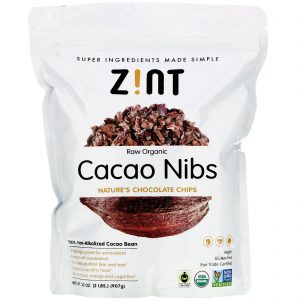 Comprar zint, raw organic cacao nibs, 32 oz (907 g) preço no brasil alimentos & lanches cacau suplemento importado loja 13 online promoção -