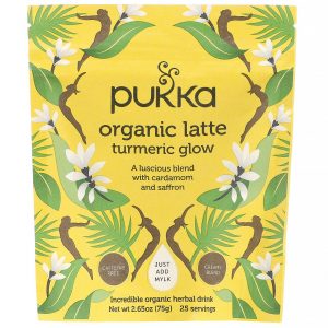 Comprar pukka herbs, latte orgânico turmeric glow, sem cafeína, 75 g (2,65 oz) preço no brasil alimentos & lanches café suplemento importado loja 99 online promoção -