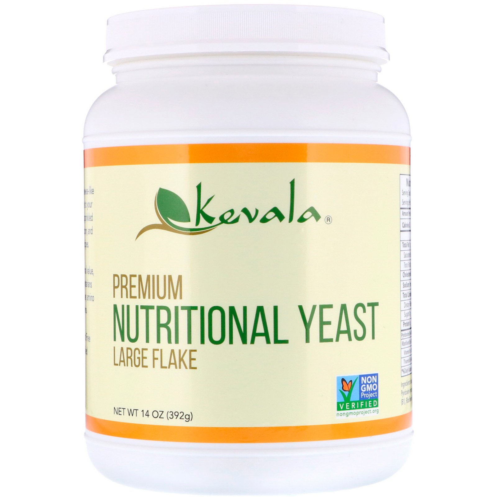 Kevala, Levedura Nutricional Premium, Flocos Grandes, 14 oz (392 g)