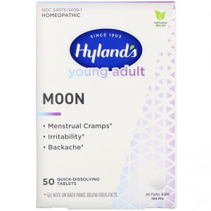 Comprar hyland's, young adult, moon, 194 mg, 50 quick-dissolving tablets preço no brasil homeopatia natrum muriaticum suplemento importado loja 189 online promoção -