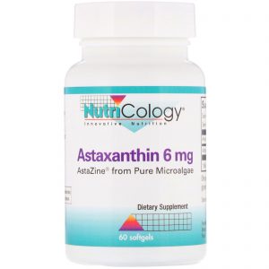 Comprar nutricology, astaxanthin, 6 mg, 60 softgels preço no brasil antioxidantes astaxantina suplementos suplemento importado loja 87 online promoção -