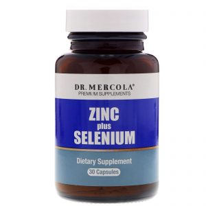 Comprar dr. Mercola, zinco com selênio, 30 cápsulas preço no brasil vitaminas e minerais zinco suplemento importado loja 259 online promoção -