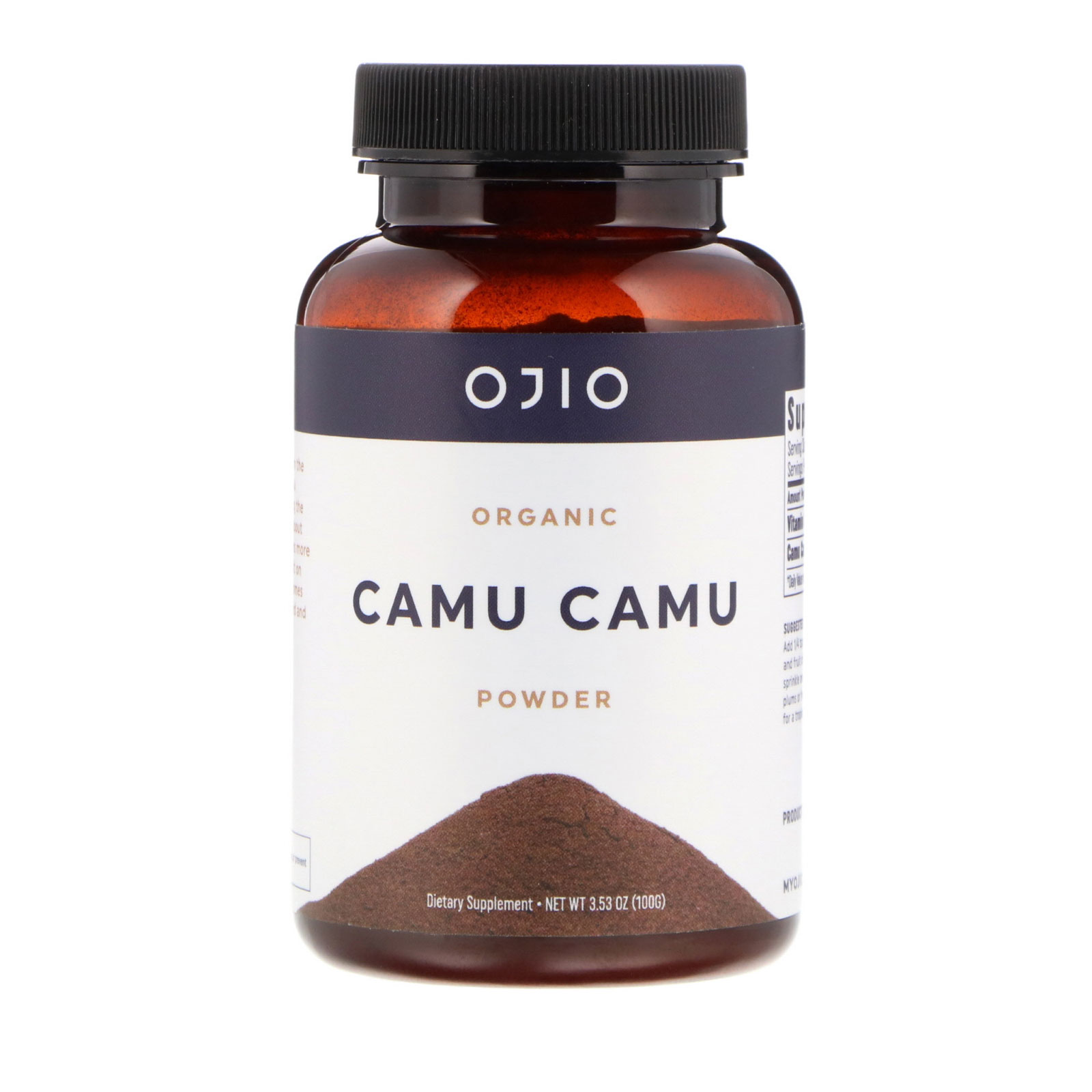 Ojio, Organic Camu Camu Powder, 3.53 oz (100 g) - Imagem 2