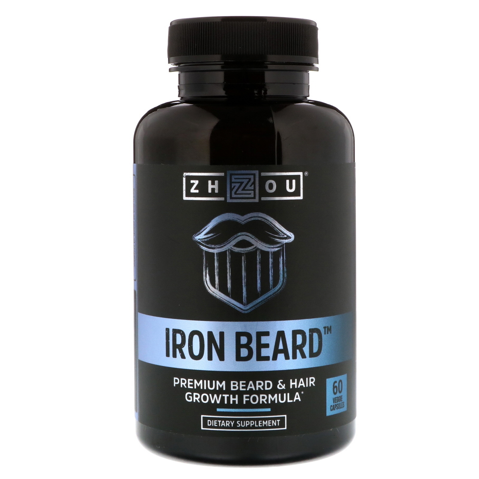 Zhou Nutrition, Iron Beard, 60 Cápsulas Vegetais