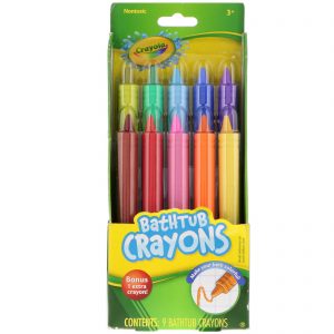 Comprar crayola, crayola, giz de cera para banheira, a partir de 3 anos, 9 lápis de cera, + 1 lápis de bônus preço no brasil brinquedos brinquedos para bebês e crianças crianças & bebês marcas a-z sassy suplemento importado loja 25 online promoção -