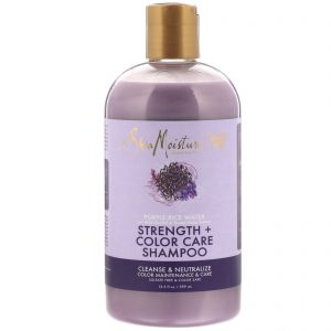Comprar sheamoisture, purple rice water, strength + color care shampoo, 13. 5 fl oz (399 ml) preço no brasil banho & beleza cuidados com os cabelos xampu suplemento importado loja 231 online promoção -