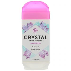 Comprar crystal body deodorant, desodorante natural, sem fragrância, 2,5 oz (70 g) preço no brasil banho & beleza cuidados pessoais desodorante suplemento importado loja 23 online promoção -
