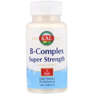 Comprar kal, b-complex super strength, 100 tablets preço no brasil complexo de vitaminas b marcas a-z solaray suplementos vitamina b vitaminas suplemento importado loja 13 online promoção -