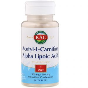 Comprar kal, acetyl-l-carnitine & alpha lipoic acid, 60 tablets preço no brasil acetil l-carnitina suplementos nutricionais suplemento importado loja 253 online promoção -