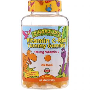 Comprar kal, vitamin c-rex yummy gummy, orange, 120 mg, 60 gummies preço no brasil crianças e bebês fraldas fraldas & lenços umedecidos suplemento importado loja 59 online promoção -