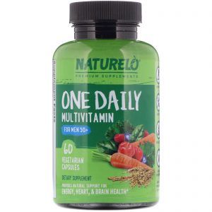 Comprar naturelo, one daily multivitamin for men 50+, 60 vegetarian capsules preço no brasil men's health prostate health suplementos em oferta vitamins & supplements suplemento importado loja 103 online promoção -