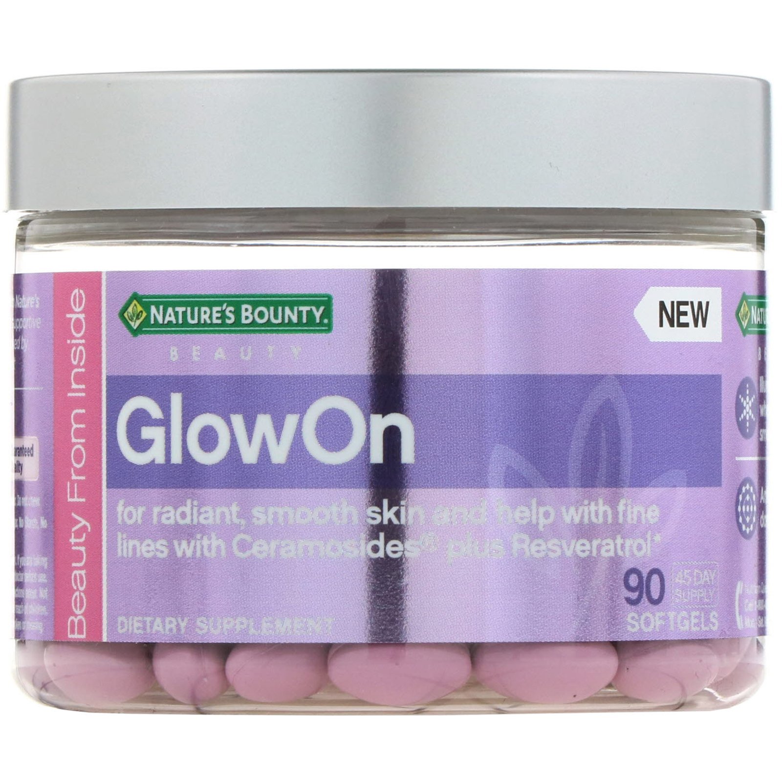 Nature's Bounty, GlowOn, 90 Cápsulas Gelatinosas