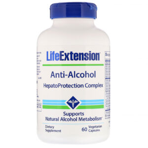 Life Extension, Anti-Alcohol, HepatoProtection Complex, 60 Vegetarian Capsules