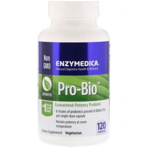 Comprar enzymedica, pro-bio, probiótico de potência garantida, 120 cápsulas preço no brasil probióticos suplementos nutricionais suplemento importado loja 17 online promoção -