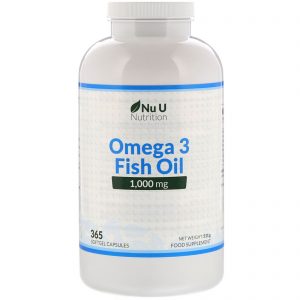 Comprar nu u nutrition, omega 3 fish oil, 1,000 mg, 365 softgel capsules preço no brasil ômega 3 óleo de peixe suplementos nutricionais suplemento importado loja 239 online promoção -