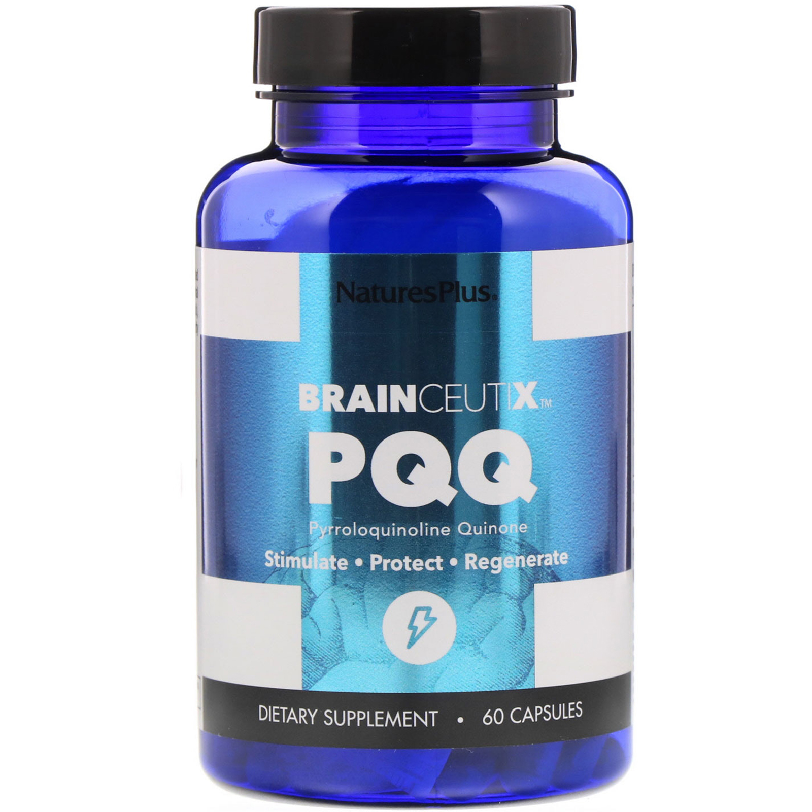 Nature's Plus, BrainCeutix, PQQ, 60 cápsulas - Imagem 3