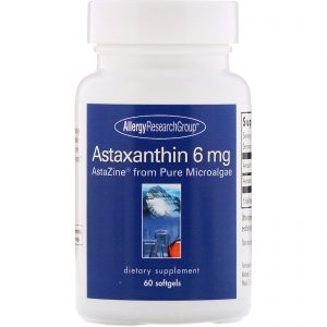 Comprar allergy research group, astaxanthin, 6 mg, 60 softgels preço no brasil astaxantina suplementos nutricionais suplemento importado loja 251 online promoção -