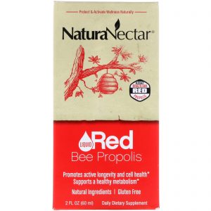 Comprar naturanectar, red bee propolis, 2 fl oz (60 ml) preço no brasil própolis suplementos nutricionais suplemento importado loja 67 online promoção -