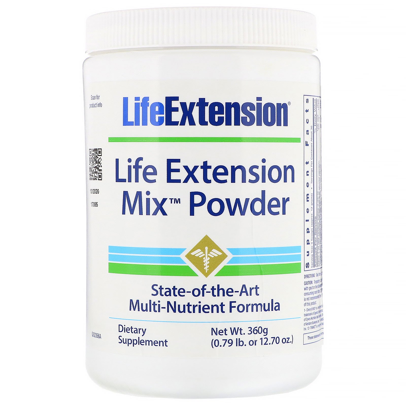 Life Extension, Pó Mix, 12,70 oz (360 g)