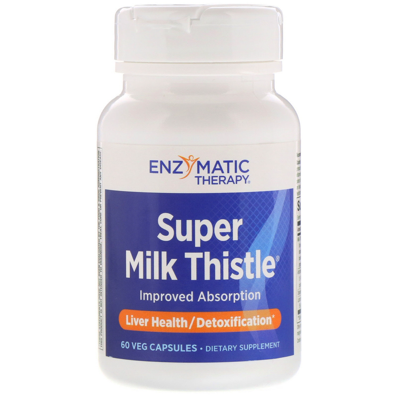 Enzymatic Therapy, Super Cardo-Mariano, 60 Cápsulas Vegetais