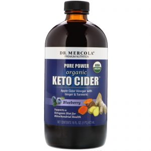 Comprar dr. Mercola, cidra orgânica keto, blueberry, 16 oz (473 ml) preço no brasil alimentos & lanches vinagre de maçã suplemento importado loja 205 online promoção -