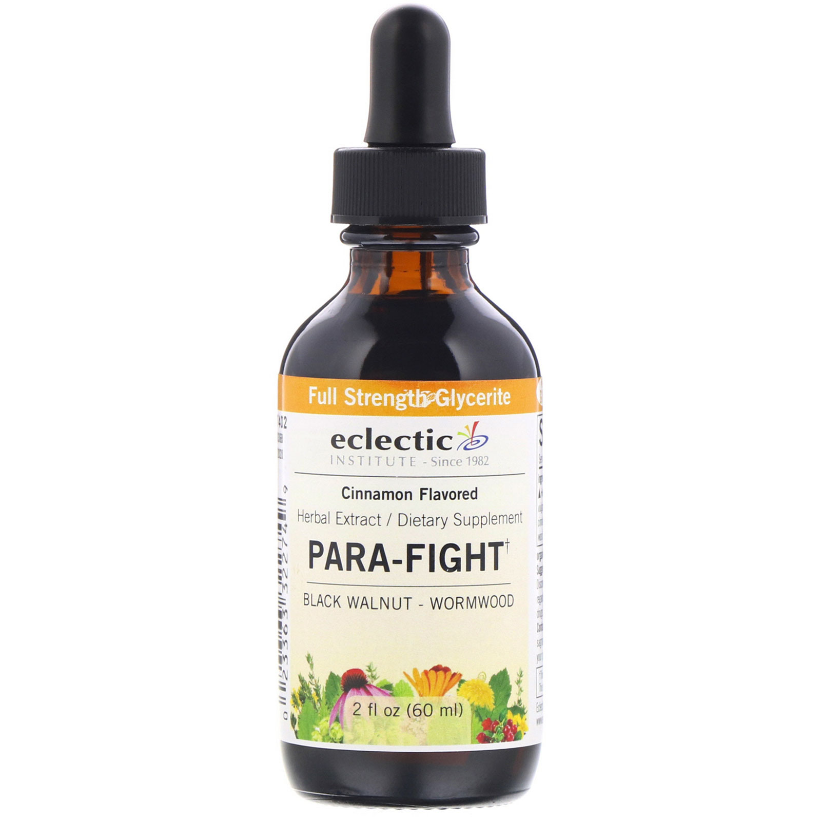 Eclectic Institute, Para-Fight, Aromatizado com Canela, 60 ml (2 fl oz)
