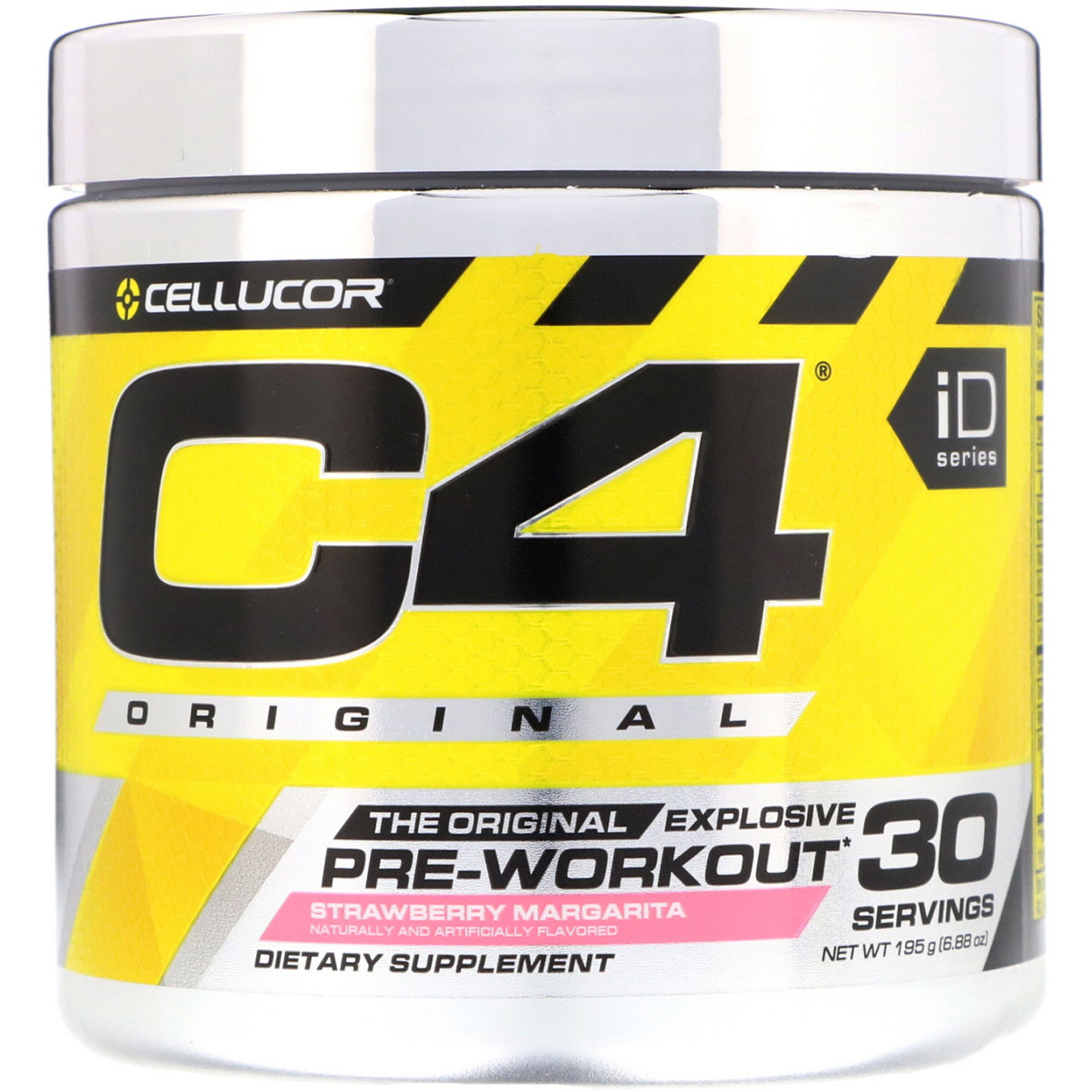 Cellucor, Explosivo Original C4, Pré-Treino, Margarita de Morango, 195 g