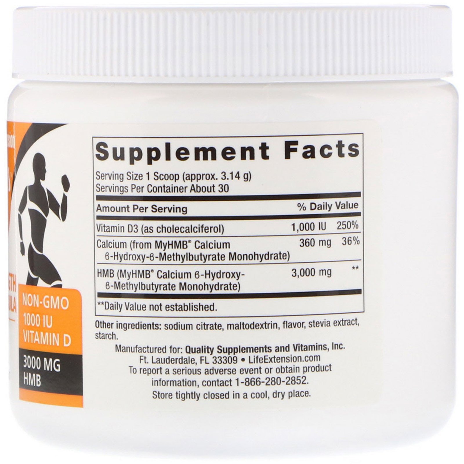 Life Extension, Código do Bem-Estar, Fórmula para Força Muscular e Restauração, 3,32 oz (94,2 g) - Imagem 2