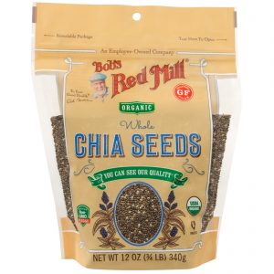 Comprar bob's red mill, sementes de chia orgânica integrais, 12 onças (340 g) preço no brasil alimentos & lanches sementes de chia suplemento importado loja 149 online promoção -