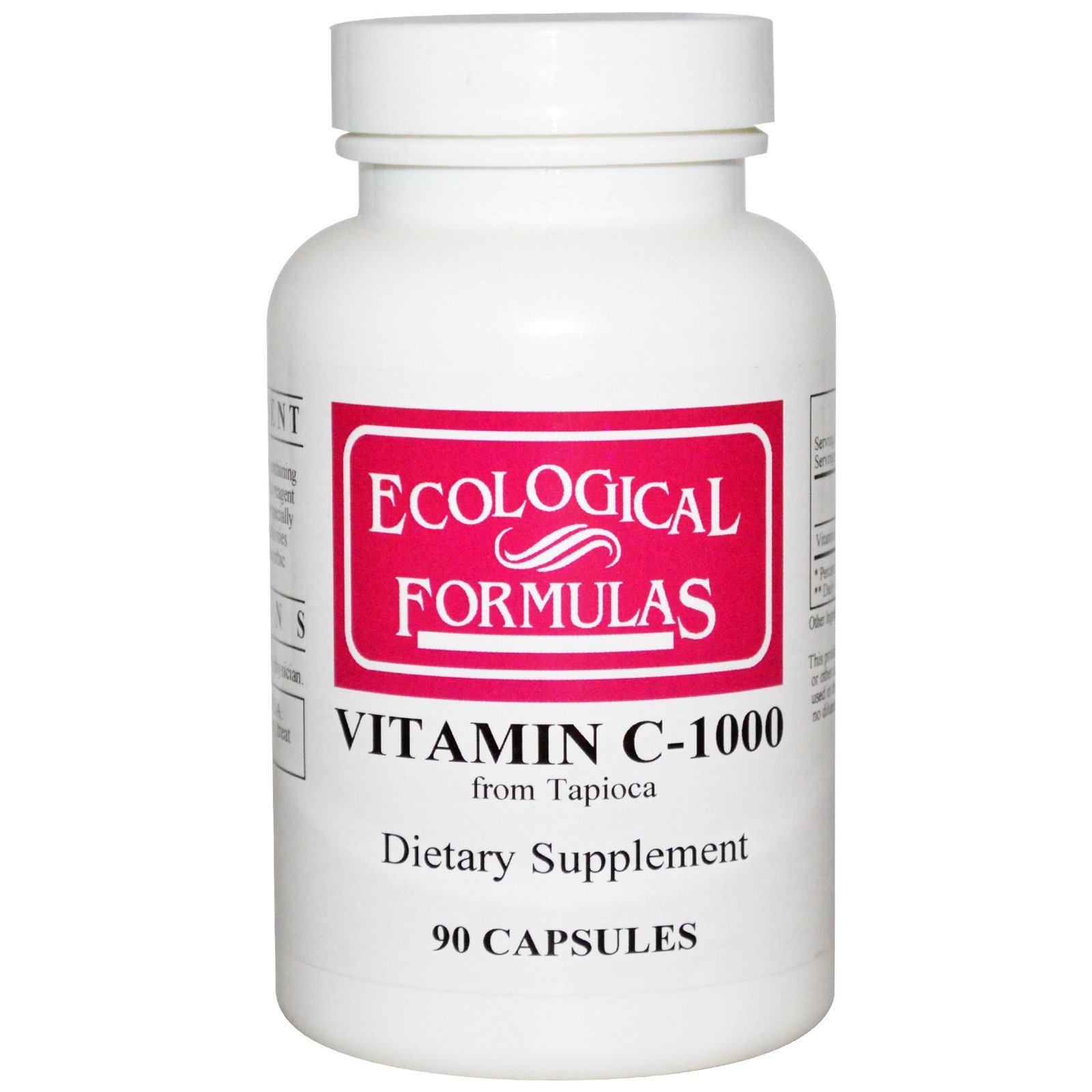 Ecological Formulas, Vitamina C-1000, 90 Cápsulas