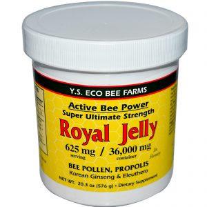 Comprar y. S. Eco bee farms, royal jelly in honey, 20. 3 oz (576 g) preço no brasil comvita marcas a-z produtos derivados de abelhas própolis suplementos suplemento importado loja 49 online promoção -