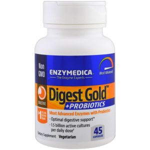 Comprar enzymedica, digest gold + probióticos, 45 cápsulas preço no brasil enzimas digestivas suplementos nutricionais suplemento importado loja 241 online promoção -