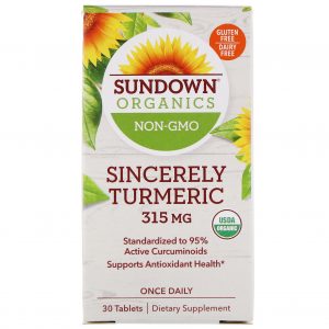 Comprar sundown organics, sincerely turmeric, 315 mg, 30 comprimidos preço no brasil fórmulas para dormir marcas a-z sono sundown organics suplementos suplemento importado loja 3 online promoção -