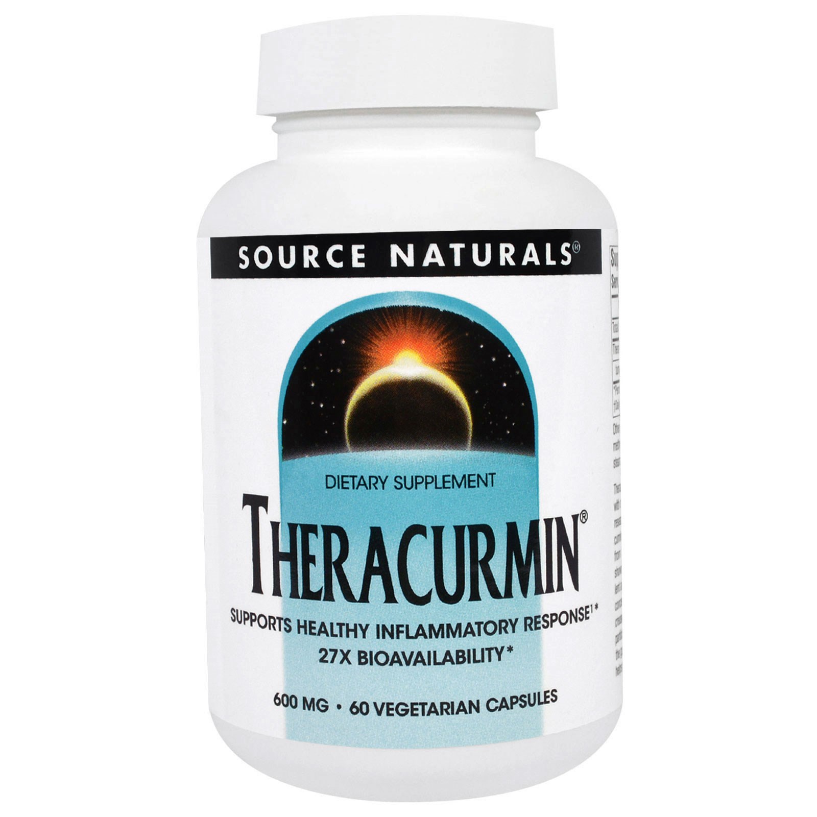 Source Naturals, Theracurmin, 600 mg, 60 Vegetarian Capsules