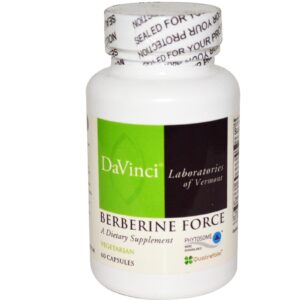 DaVinci Laboratories of Vermont, Força de Berberina, 60 Cápsulas