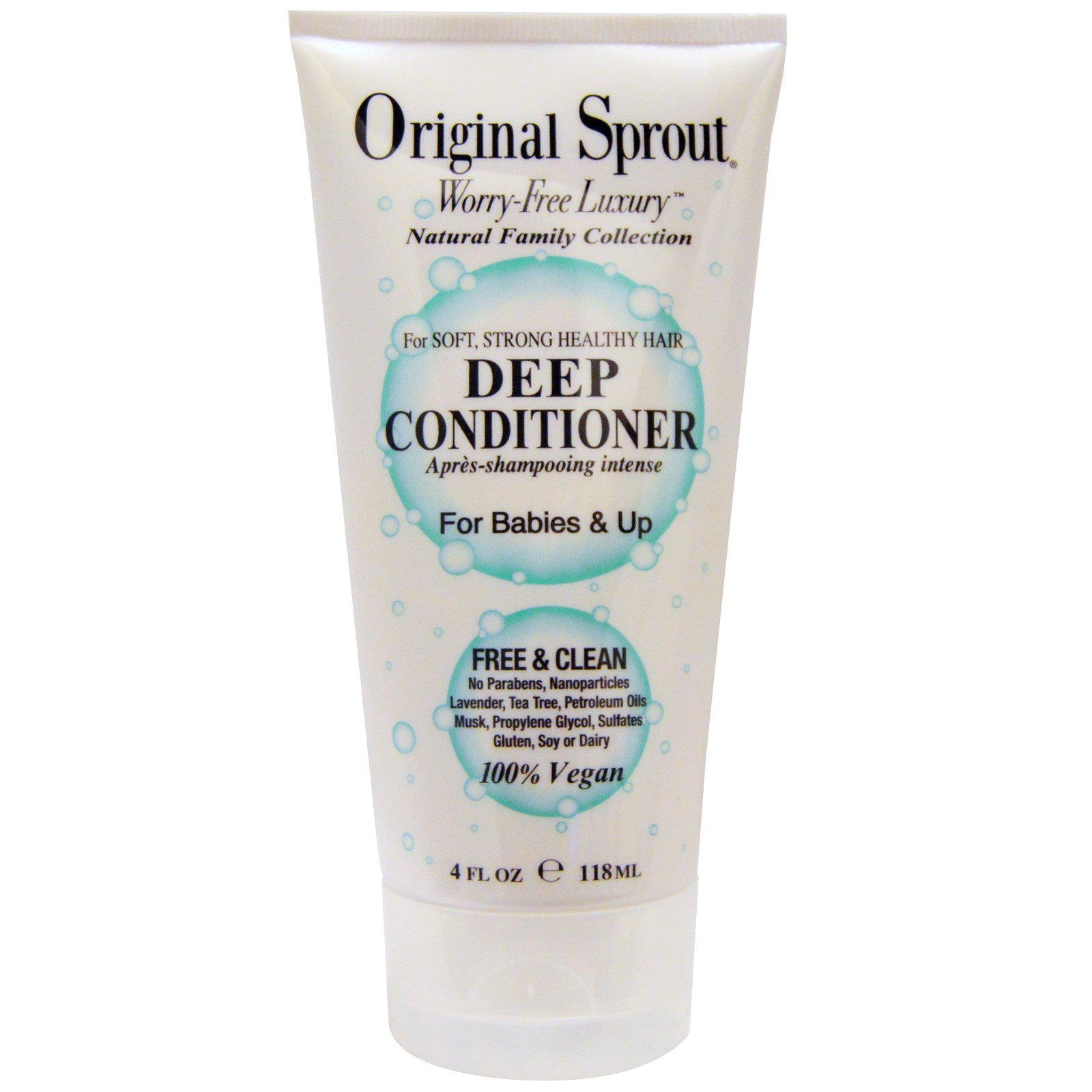 Original Sprout , Condicionador Profundo, Para Bebês e Maiores, 4 fl oz (118 ml)