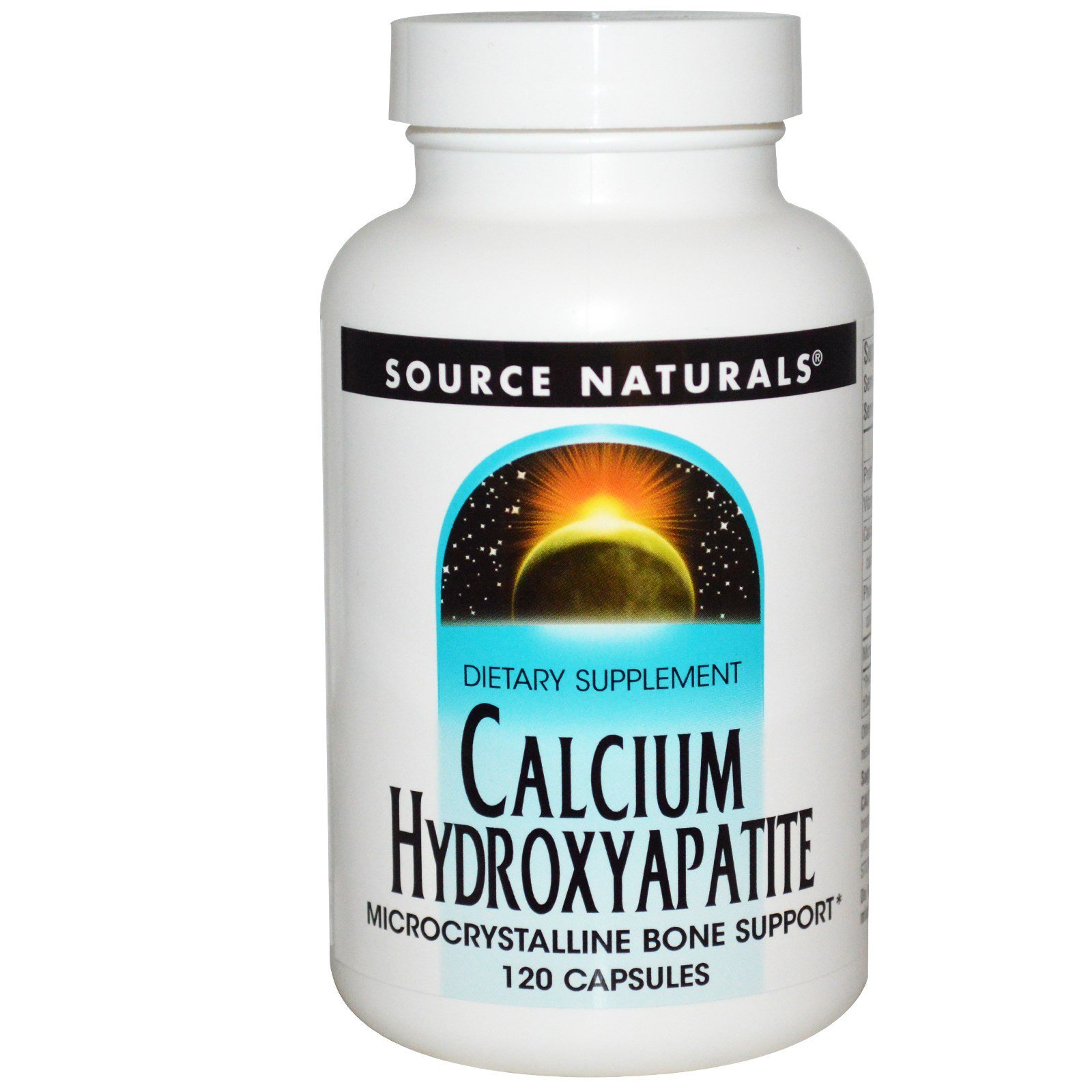 Source Naturals, Hidroxiapatita de Cálcio, 120 Cápsulas