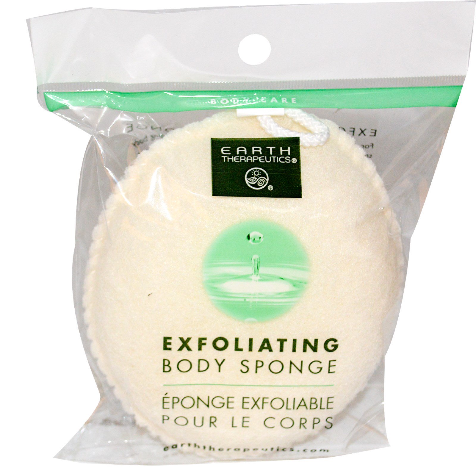 Earth Therapeutics, Esponja Corporal Esfoliante, 1 Esponja