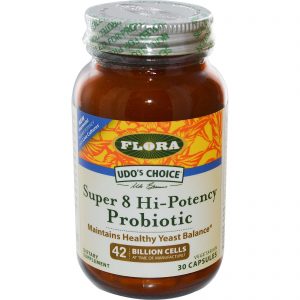 Comprar flora, udo's choice, super 8 hi-potency probiotic, 42 billion cells, 30 capsules preço no brasil probióticos suplementos nutricionais suplemento importado loja 207 online promoção -