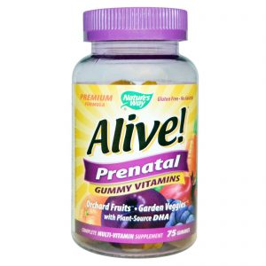 Comprar nature's way, alive! Prenatal, gummy vitamins, 75 gummies preço no brasil cremes de progesterona saúde da mulher suplemento importado loja 209 online promoção -