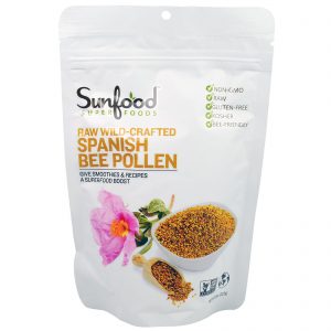 Comprar sunfood, pólen cru de abelha espanhola silvestre, 227 g (8 oz) preço no brasil pólen de abelha suplementos nutricionais suplemento importado loja 11 online promoção - 14 de agosto de 2022