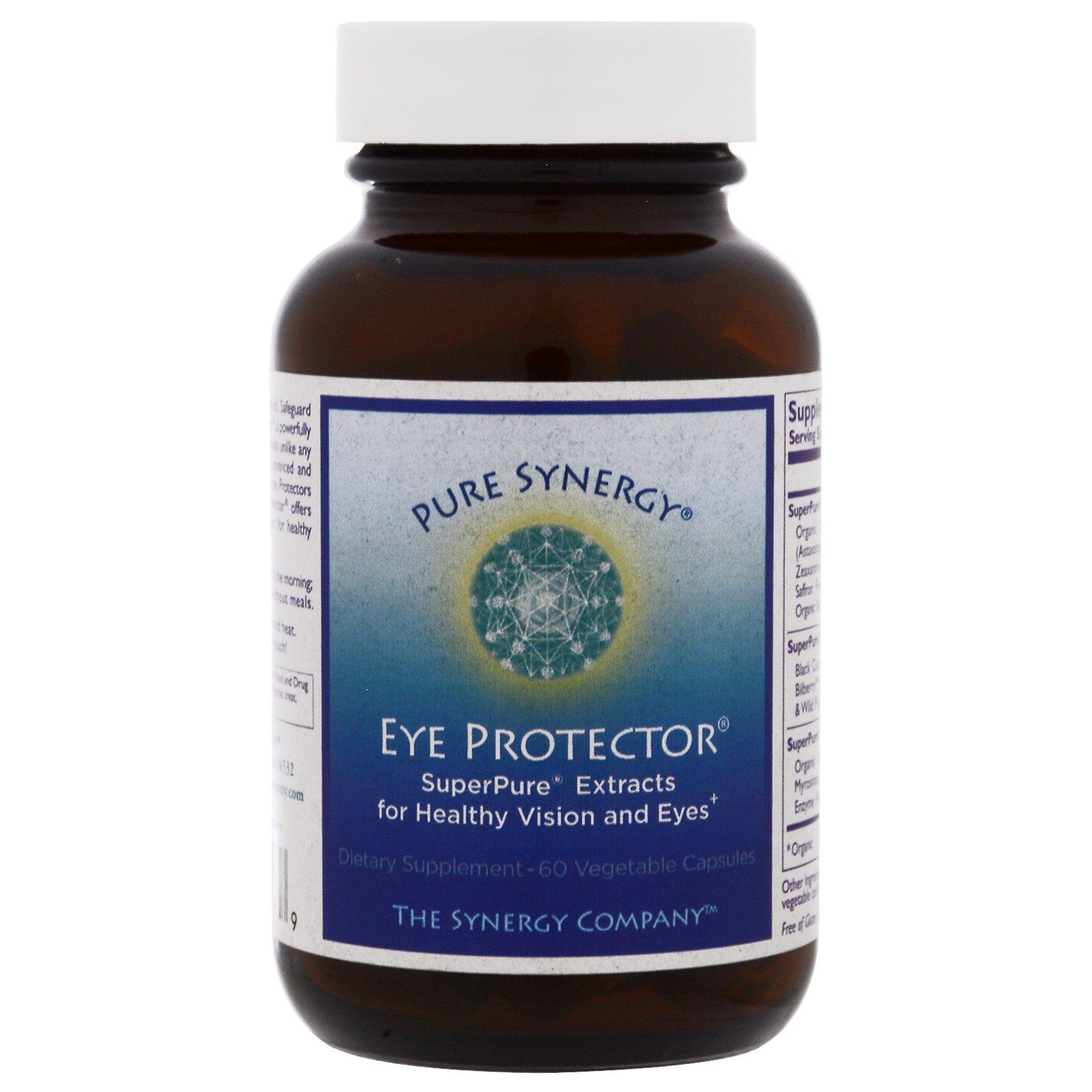 The Synergy Company, Eye Protector, 60 cápsulas vegetais