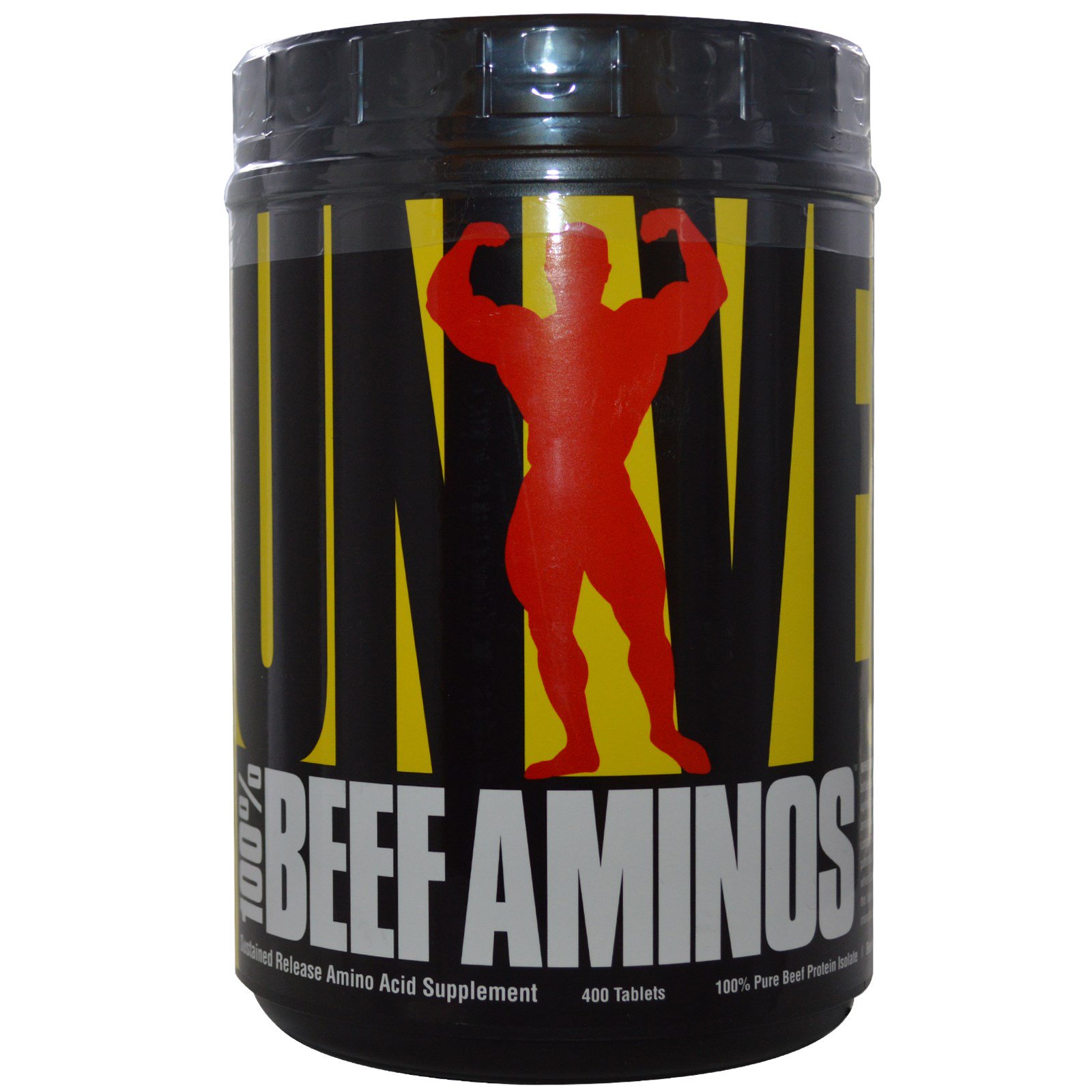 Universal Nutrition, 100% Beef Aminos, 400 Comprimidos