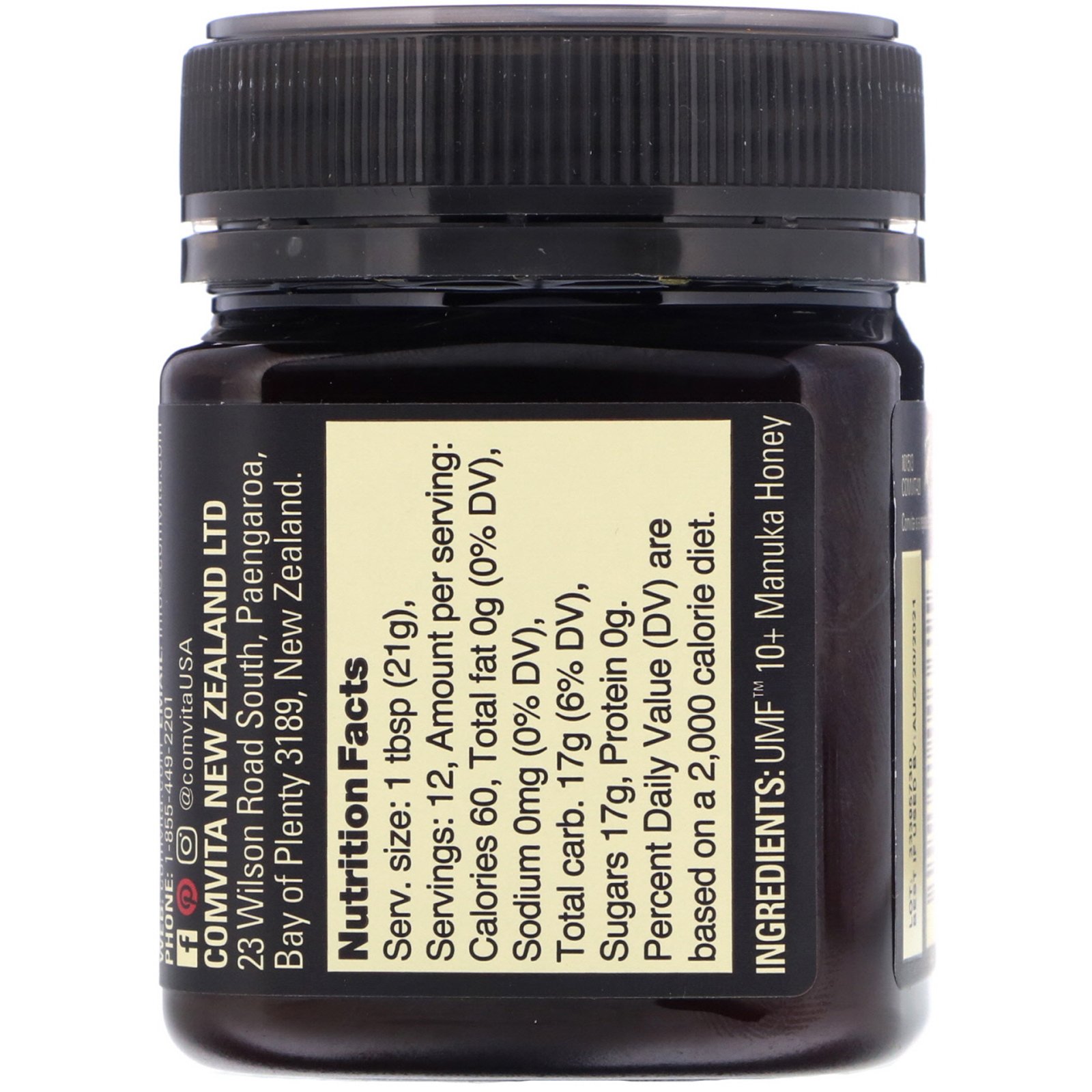 Comvita, Manuka Honey, UMF 10+, 8.8 oz (250 g) - Imagem 2