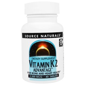 Comprar source naturals, vitamina k2 advantage, 2. 200 mcg, 60 comprimidos preço no brasil vitamina k vitaminas e minerais suplemento importado loja 307 online promoção -