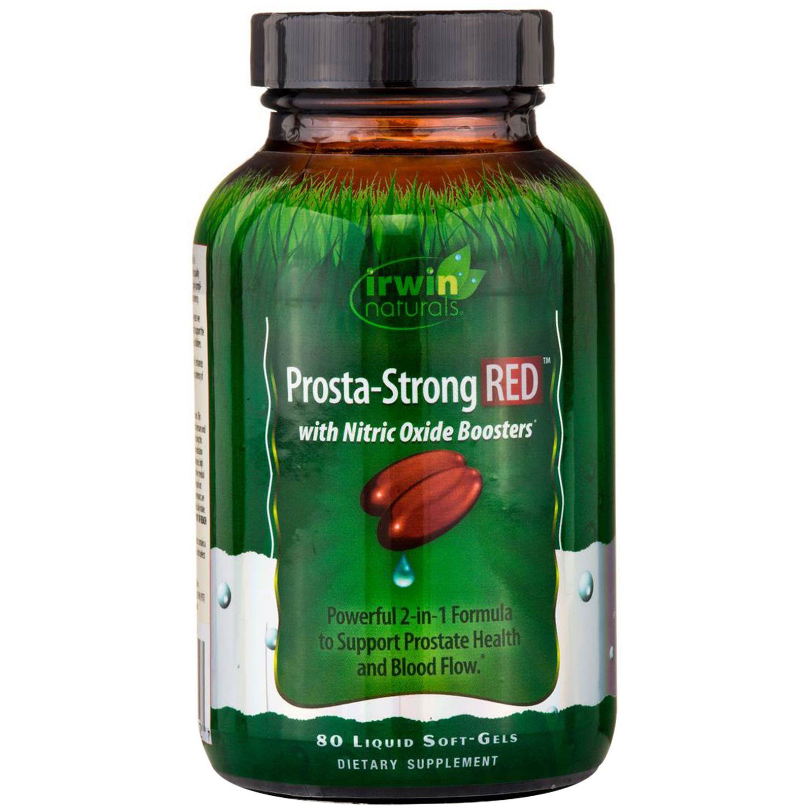 Irwin Naturals, Prosta-Strong RED, 80 Soft-Gels Líquidos