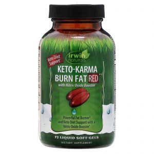 Comprar irwin naturals, keto-karma burn fat red , 72 liquid soft-gels preço no brasil perda de peso queimadores de gordura suplementos de musculação suplemento importado loja 33 online promoção -