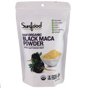 Comprar sunfood, maca preta pura orgânica em pó, 113 g (4 oz) preço no brasil cúrcuma ervas suplemento importado loja 209 online promoção -