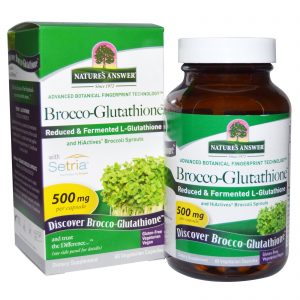 Comprar nature's answer, brocco-glutationa, 500 mg, 60 cápsulas vegetais preço no brasil brócolis suplementos nutricionais suplemento importado loja 31 online promoção -