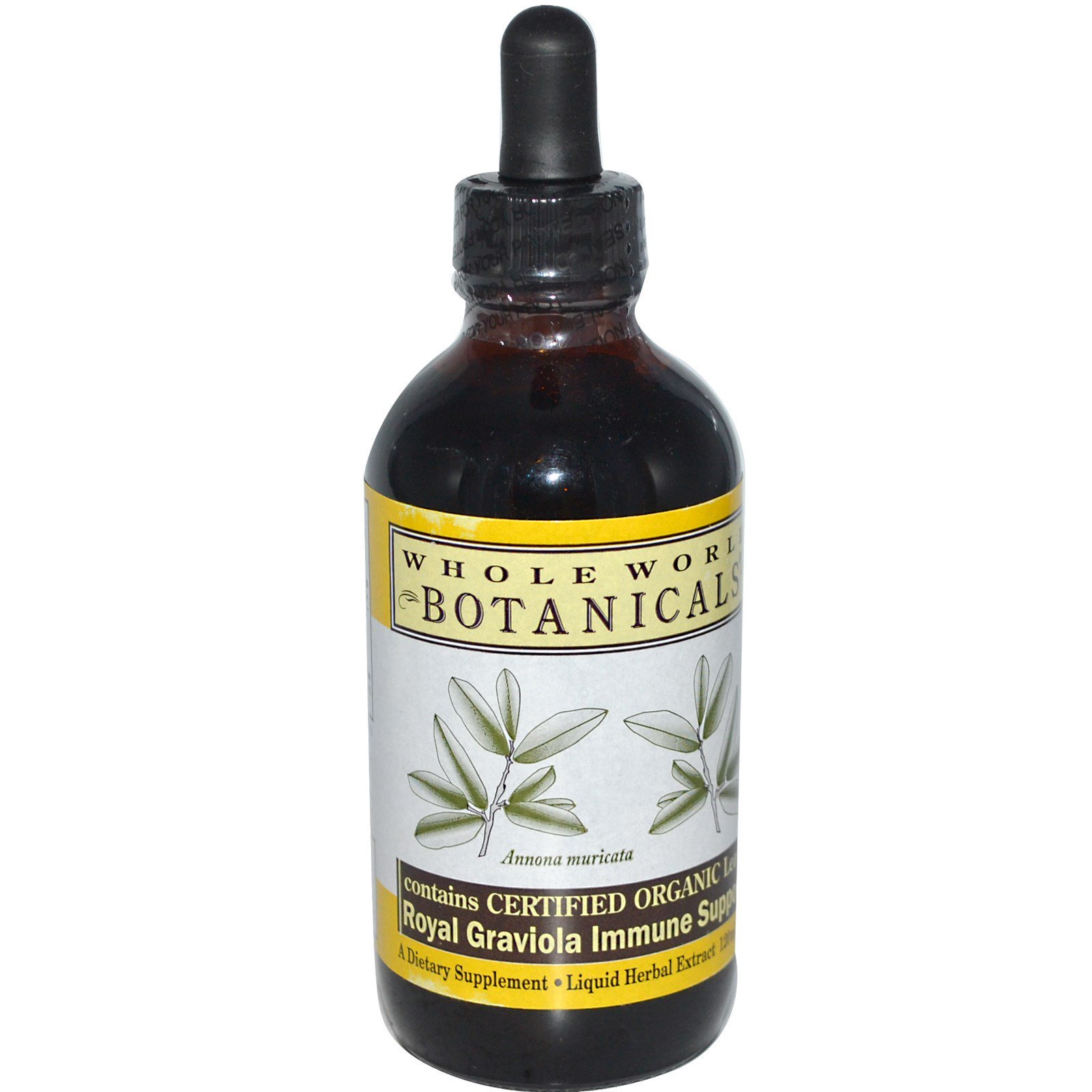 Whole World Botanicals, Graviola Royal, Suporte Imunológico, 120 ml (4 oz)